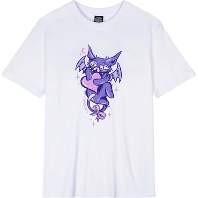 Santa Cruz Дамска тениска Santa Cruz Women's Night Critter Front T-Shirt - White - размер 14 (UK) (916-5118-0215)