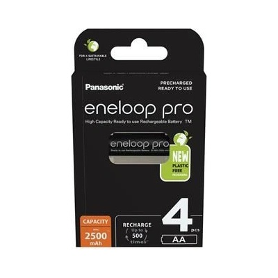 Panasonic Батерия Panasonic Eneloop Pro 1.2V AA 2500mAh (4бр. ) (BK3HCDE-4BE-N) (BK3HCDE-4BE-N)