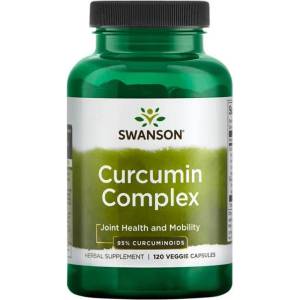 Swanson Curcumin Complex, 120 растителни капсули, Swanson (SWH284)