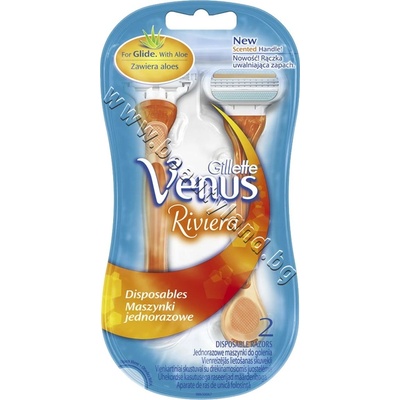 Gillette Дамска самобръсначка Gillette Venus Riviera, p/n GI-1301023 - Дамска самобръсначка за еднократна употреба (GI-1301023)