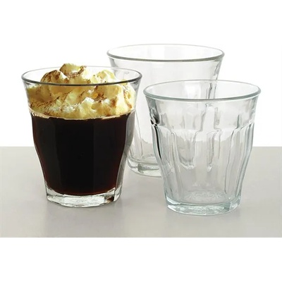 Чаша за кафе, стъклена, комплект от 6 части, 16cl, "Ретро" 1705GAS006 (1705GAS006)