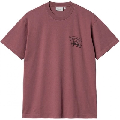 Carhartt WIP Stamp vínová