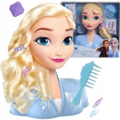 Alltoys Just Play Ledové králoství česací hlava Elsa
