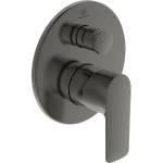 Ideal Standard Вграден смесител за вана и душ Ideal Standard Connect Air в Magnetic Grey без тяло за вграждане (A7035A5)