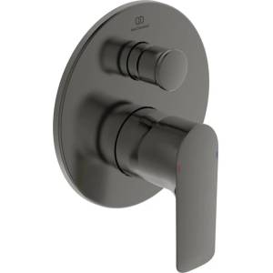 Ideal Standard Вграден смесител за вана и душ Ideal Standard Connect Air в Magnetic Grey без тяло за вграждане (A7035A5)