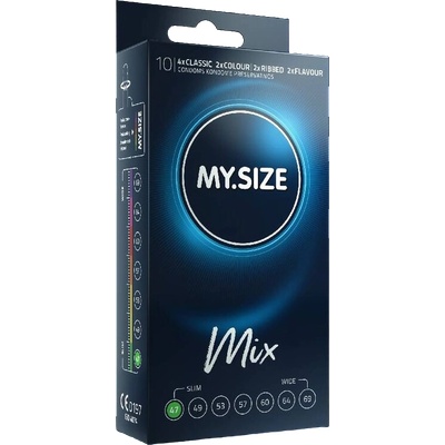 My size - mix condoms 47 mm 10 units