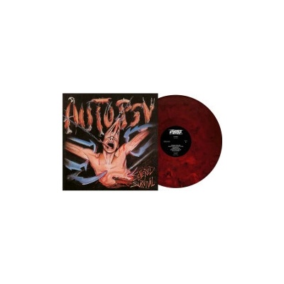 Autopsy - Severed Survival 35th Anniversary Red Vinyl LP