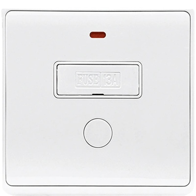 ELMARK London КАБЕЛЕН ИЗХОД С ПРЕДПАЗИТЕЛ СВЕТЕЩ БЯЛ (190884/wh)