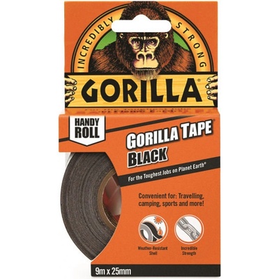 Gorilla Lepiaca páska extra silná 25 mm x 9,14 m čierna
