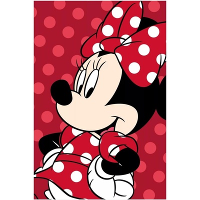 Jerry Fabrics Mikroplyšová deka Minnie Mouse