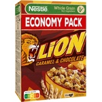 Nestle Зърнена закуска Nestle - Lion, с карамел и шоколад, 600 g (12521360) - ozone