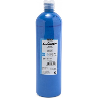 Pébéo Setacolor Opaque farba na textil 11 cobalt blue 1000 ml
