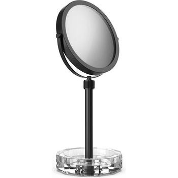 Decor Walther Козметично огледалце Kristall с прозрачна основа черен мат (0942156)