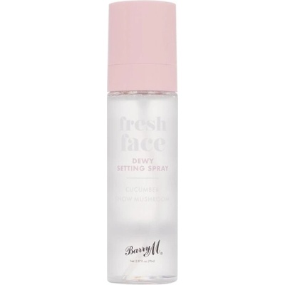 Barry M Fresh Face fixační sprej Cucumber & Snow Mushroom 70 ml