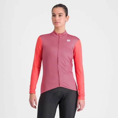 Sportful Checkmate Thermal pompelmo mulled grape dámsky