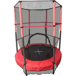 FELYX TOYS Батут с вътрешна мрежа 7650003 - 140см (7650003-orange)