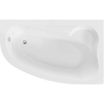 Mexen Westa ъглова дясна вана 160 x 100 cm, бяла - 560116010002 (560116010002)