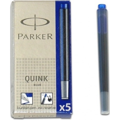 Parker Inkoustové bombičky modré 1502/0150384 5 ks – Zbozi.Blesk.cz