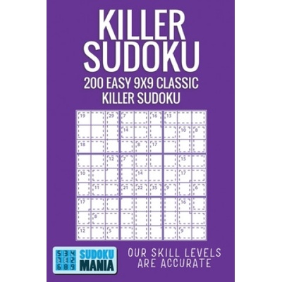 Killer Sudoku: 200 Easy 9x9 Classic Killer Sudoku | Sudoku Mania