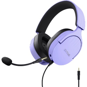 Trust GXT 489 Fayzo black /purple (TR-25301) Слушалки
