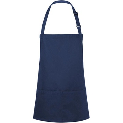 Karlowsky Krátka gastro zástera KY123 Navy 75 x 60 cm