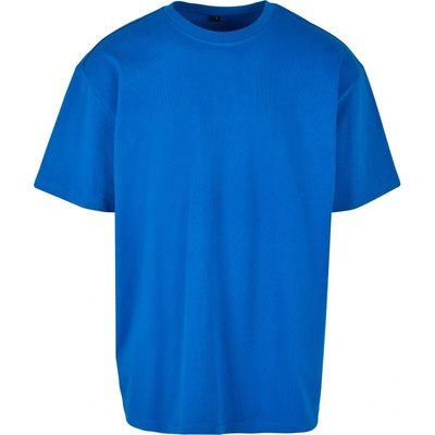 Build Your Brand tričko BY 102 oversize krátký rukáv pánské Modrá cobalt