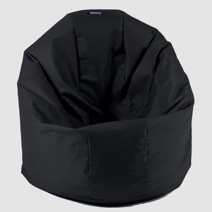 Pufrelax Калъф за пуф 330л. , Relaxo XL - Panama black, (Не съдържа пълнеж), водоустойчив (COVER_PUF-G-RXL-PEX-BL)