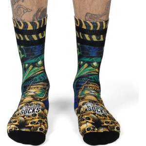 American socks чорапи AMERICAN SOCKS - Black Plague - AS502