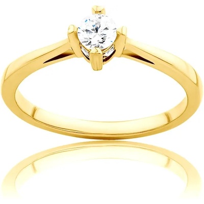 SAVICKI Годежен пръстен Solitaire: злато. диамант