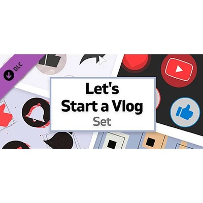 Movavi Игра Movavi Video Editor Plus 2022 - Let's Start a Vlog Set за PC Steam, Електронна доставка