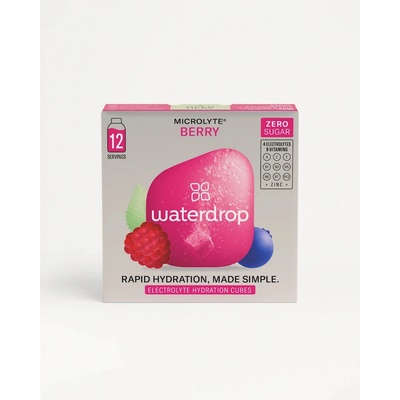 Waterdrop Microlyte sportovní nápoj s elektrolyty příchuť Berry 12 ks