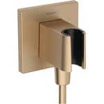 Hansgrohe Fixfit - Стенно коляно с държач, четкан бронз 26889140 (26889140)