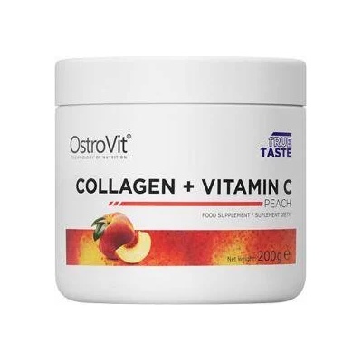 Ostrovit pharma Колаген OSTROVIT Collagen + Vitamin C, 0.200 килограма, Касис, 3581