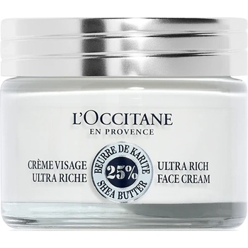L'Occitane Shea Butter Ultra Rich Face Cream подхранващ крем за лице унисекс 50 мл