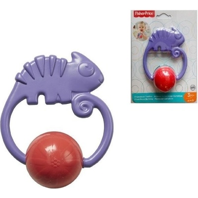 Fisher Price farebná hrkálka chameleón