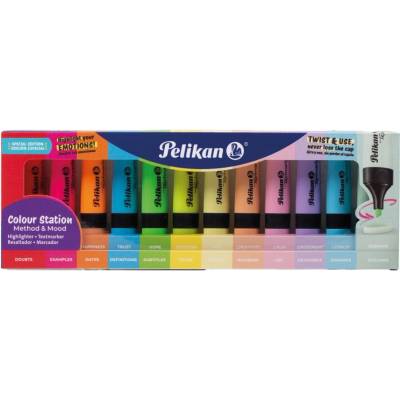 Pelikan 490 mix neónových a pastelových farieb 12 ks