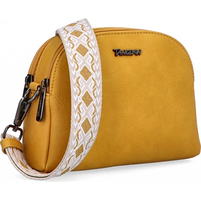 Tangerin kabelka crossbody 8044 ZLU žltá