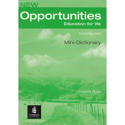 New Opportunities Education for life-Intermediate - Mini Dictionary
