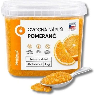 Dortisimo Ovocná náplň Pomeranč 1 kg