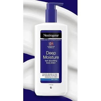 Neutrogena Deep Moisture Body Lotion Лосиони за тяло 400ml
