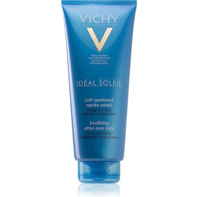 Vichy Успокояващо и хидратиращо мляко за лице и тяло, за след излагане на слънце , Vichy Ideal Soleil After Sun Milk , 300ml