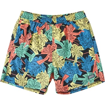 Saxx underwear Бански гащета SAXX Underwear Go Coastal 5´´ swimming shorts - Multicolor (Palm Fun / Black)