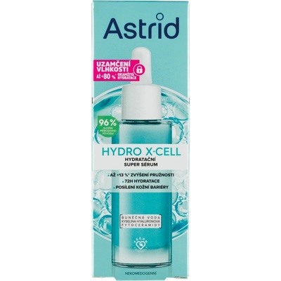 Astrid T. M. , a. s Astrid T. M. , a. s. Хидратиращ супер серум Astrid Hydro X-Cell за повишаване на еластичността и хидратацията на кожата 30 мл