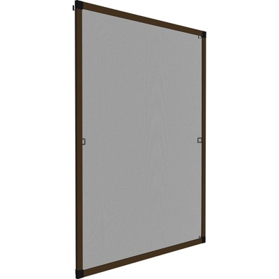 tectake 401209 síť proti hmyzu okenní 100 x 120 cm,hnědá – Hledejceny.cz