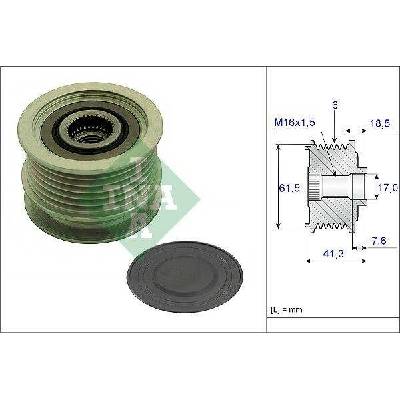 Předstihová spojka Schaeffler INA 535 0234 10