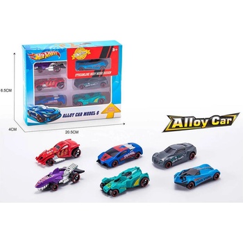 КОМПЛЕКТ ОТ 6 АЛУМИНИЕВИ КОЛИЧКИ