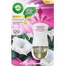 Air Wick Essential Oils Smooth Satin & Moon Lily Jemný satén a měsíční lilie elektrický osvěžovač vzduchu komplet 19 ml