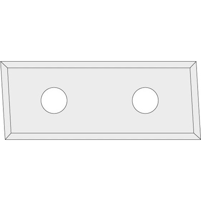 IGM N017-49515 žiletka tvrdokovová Z4 zkosená 3° - 48,3x12x1,5 LaminoMDF