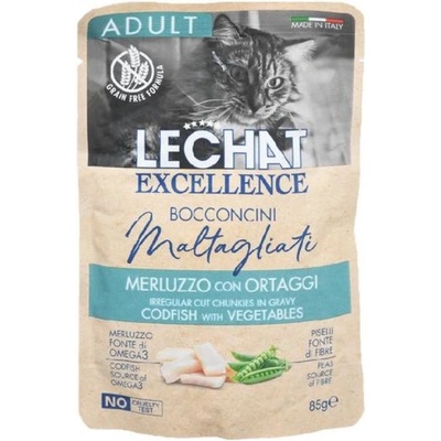 Monge LeChat Maltagliati Adult treska so zeleninou 85 g