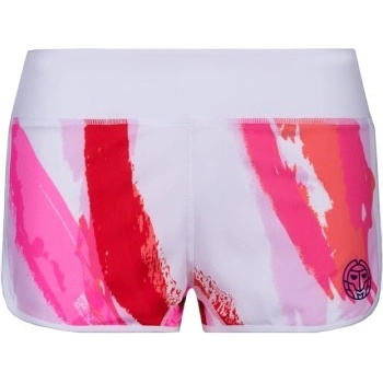 Bidi Badu dámské šortky Hulda Tech 2 In 1 shorts white/red